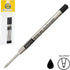 Retro 51 9000 Easy Flow Ballpoint Refills, Black Ink, 3-Pack – German Engineered for Tornado Pens, Smooth Writing