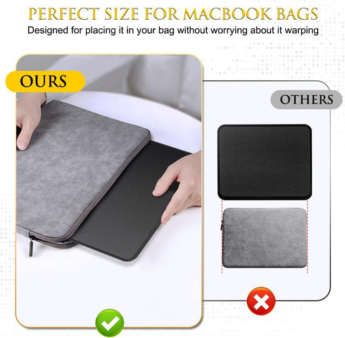 JIKIOU 3 Pack 10.2x8.3inch Mouse Pad with Stitched Edge, Comfortable Mouse Pads with Non-Slip Rubber Base, Washable