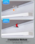 36 Inch Counter 4000K White,Dimmable,Plug Closet, MYPLUS Under Cabinet Lights with Hand Wave, Under Lighting Natural