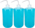 3Pcs 1000ml Plastic Safety Lab Wash Bottle with Scale Labels and Narrow Mouth for Chemistry, Industry, Lab & Gardening