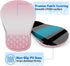 YIWEI Ergonomic Mouse Pad with Wrist Rest - Comfortable Office Mousepad with Memory Foam Wrist Support for Carpal