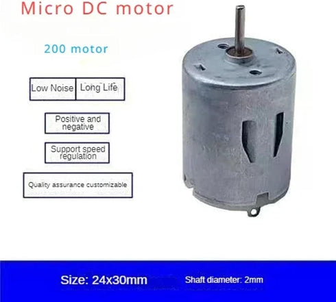 ESXSWYDR 3V6V12V 130/280/365/385/775 555 DC Motor DIY high-Speed Small Motor for Vehicle and Boat Model Toys (Size :