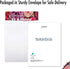 NobleWorks Big Mother's Day Card with Envelope, 8.5 x 11 Inch, Flowers for Mom