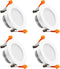 YGS-Tech 2 Inch LED Recessed Lighting, Dimmable Downlight 3W (35W Halogen Equivalent), 2700K Ultra Warm White Ceiling