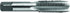 Century Drill & Tool 95116 Carbon Steel Tap, 5/8-18NF