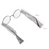 Hair Dye Glasses Leg Sleeve Case, Disposable Salon Barber Protectors for Hair Dye Tool in Tattoo Salon