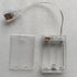 DENGJIANHD Pack Sign,5V Connection,3AA (3AA-Transparent) Portable USB Battery for LED Neon Power Supply with USB