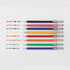 Pentel Mattehop - Liquid Gel Rollerball Pens, K110-1.0mm Nib, Pack of 8, One of Each Colour
