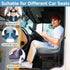 dunlips Tailbone Memory Foam Seat Cushion for Truck Drivers, Office Chairs Ergonomic Seat Cushion for Back, Sciatica