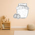 Azeeda (DW00162226) 'Strawberry Jam' White Premium Vinyl Decal Sticker Waterproof, Durable & Easy to Apply - Ideal