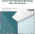 Hongri Clipboard Folio with Refillable Notepad, 5 A4 Folders Storage, Spiral Clip Board Portfolio, 12.8" x 9.7"