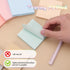 EOOUT Pastel Sticky Notes - 8 Pads, 3x3 Inches, Super Adhesive Self-Stick Note Pads, 100 Sheets/Pad