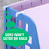 Tinlade 24 Pcs Hanging File Folders, A4 Expanding Letter Size for Bulky Files, Stylish Color