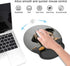 Ergonomic Mouse Pad with Cute Pug Wrist Support, Large Non-Slip PU Base for Home Office Gaming