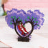 CUTE POPUP Anniversary 3D Pop Up Card - Couple and Heart Tree Design for Valentine's Day, Anniversary - Shining