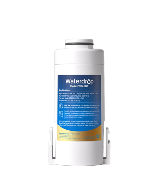 Waterdrop EDF Water Filter Replacement for Waterdrop ED01/ED02/ED04 Electric Water Filter Pitcher,