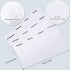 7 3.5 Inch 8 2 Frienda Cash Envelope Wallet PU Leather x Reusable Budget Money Pouch Envelope Organizer Cash Dividers
