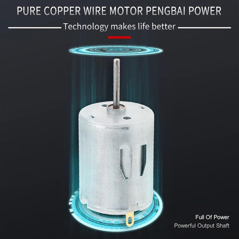 COKYIS R280 12-24V 24000RPM DC Motor High Speed Micro Motor for DIY Toys Mini Fans Juicer Water Pump Beauty Instrument