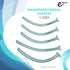 8 5 5 Packs Endure Complete Airway Emergency Kit - Sizes Berman OPA + Sizes Nasopharyngeal Airway + Lubricating Jelly
