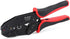 Zhushan Heat Shrink Connector Crimping Tool, AWG 22-10, Ratcheting Terminal Crimper for Electrical Wire