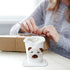 Hfppkn Eyeglass Holder, Pu Leather Glasses Display Stand Plush Lined with Base for Desks, Nightstands