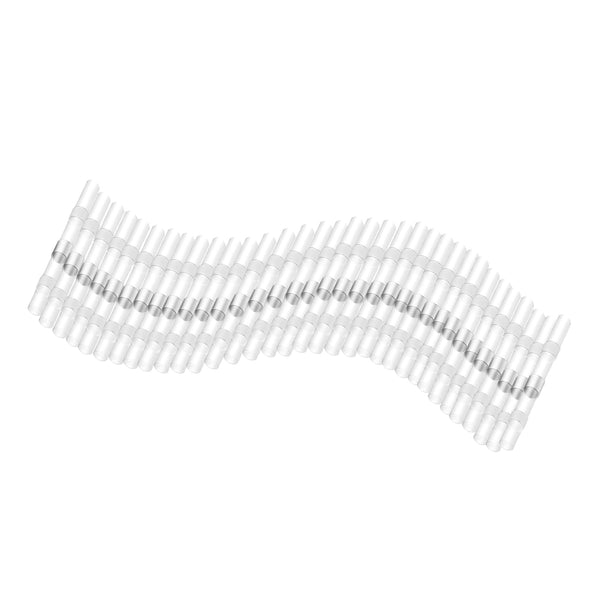 Chanzon 200Pcs Heat Shrink Solder Seal Wire Connectors UL Listed 26-24AWG Waterproof Butt Terminals