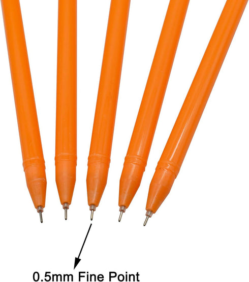 Maydahui 30PCS Halloween Pen, Funny Pumpkin Shape Rollerball Pen for Party Office School Halloween