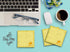 Butler in the Home Sticky Notes, 12 Pack, 3"x3", 50 Sheets/Pad, I Just Really Like Cheese, Cute Memo Pads