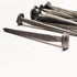 3”- CLINCH ROSE HEAD Nails - Metallic Color - Antique Rustic Restoration Accent Nails for Hanging, Furniture, Flooring