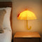Umbrella Night Light for Kids, 3 Levels Dimmable Silicone Tap Lamp for