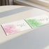 BZHTRMK 20PCs, 4x6 inch. Watercolor Style, Pink & Green Linear Floral Thank You Cards with Envelopes, Warm