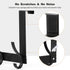 Over The Door Hooks, Towel Racks for Bathroom with 10 Coat Hooks, Hanger for Coats and Towels
