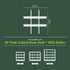 9-Compartment Furinno Cubicle Cube Insert, Cube Organizer, Geometric Shelf Accessory, Fits into Furinno Triple Thick