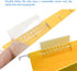JIKIOU 210pcs Hanging File Folder Tabs with 210pcs Blank 2inch Inserts for Quick Identification of Hanging Files