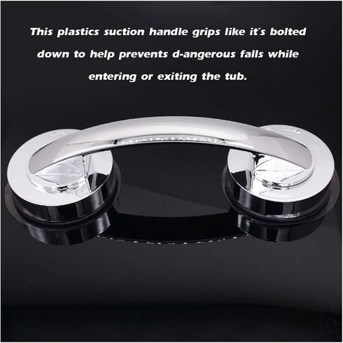 ONQendDv Grab Bars for Wall,No-Punching Bathroom Suction Cup Handle Grab Bar for Shower Room Safety Door Handle