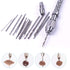 Manual Hand Drill Pin Vise + 20pcs Mini Drill Bit Set + 2pcs Drill Bit Chuck, Micro Tool for Jewelry Making, DIY, Wood,