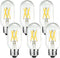 LiteHistory E26 Edison Bulb, 6W Equivalent, 60 Watt Dimmable Neutral White 4000K, 600lm, Pack of 6