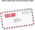 Miseyo Return to Sender NO Longer at This Address Self Inking Rubber Stamp, Large Size, Red Ink
