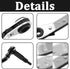 HVAC Service Wrench Tools, 4 IN 1 Adjustable Wrenches, 3/16", 1/4", 5/16", 3/8" with 2 Hexagon Bit Adapter Kit