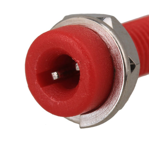 BQLZR 2mm Step Type Multimeter Detect Probe Binding Post Banana Jack Socket Panel Mount, Pack of 10