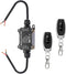 Meskliu Remote Control Switch, DC12/24/48V Waterproof Wireless 433Mhz Transmitter Receiver Kit, 20A RF