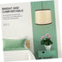 Replacement Round Lampshade for Table Floor Lamps Construction Softens Light for Gentle Ambiance Home Decoration