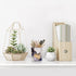 WAVEYU Ceramic Pen Holder for Desk, Cute Pencil Cup Pot Organizer, Makeup Brush Holder for Office, Classroom, Home