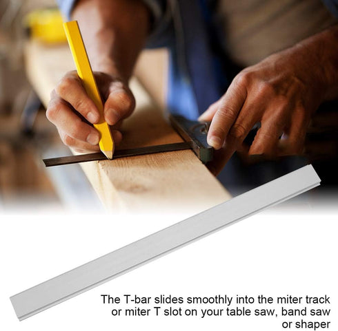 T-Track Slot Miter, Aluminium T-Slot Miter Track Slider for Woodworking Carpenter Tool Fixtures Sliding Sleds