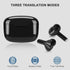 Y113 Language Translator Earbuds, Supports 144 Languages Online Offline Instant Voice Translator Device with APP for iOS for Android, Simultaneous Translation Bluetooth 5.1