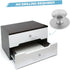 Cabilock Cup Handle for Glass Doors Cabinets Refrigerators Adhesive Shower Kitchen Grab Bar Easy Installation Design
