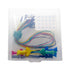 Goupchn 10PCS Test Leads Kit with SMD IC Test Hook Clips and Silicone Jumper Wires for Logic Analyzer, 5 Colors