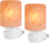 Syntus 2 Pack Himalayan Salt Lamp Natural Crystal Salt Light Glow Hand
