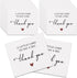 Nogeqi 50 Pcs Thank You Notes Small Bulk Thank You Cards Small Business