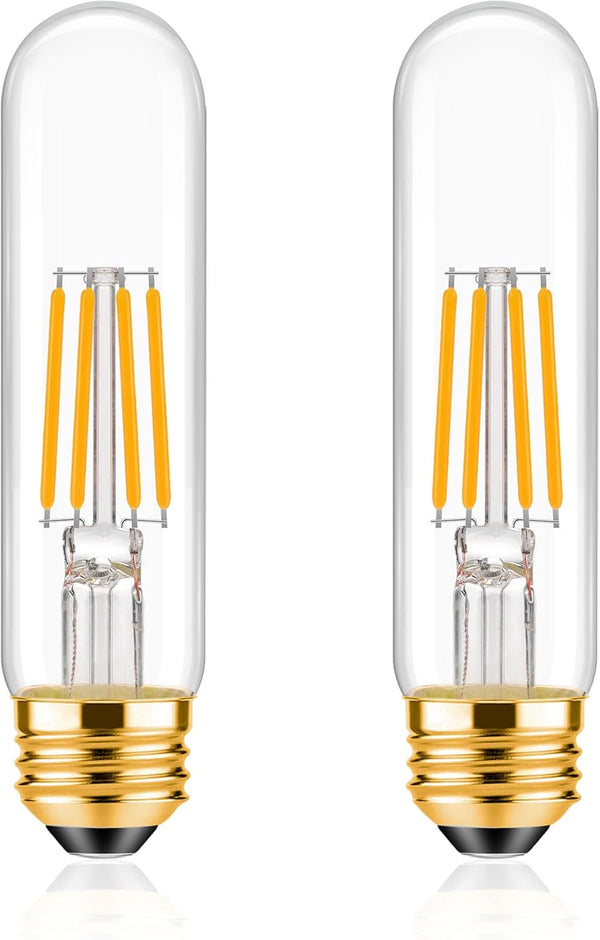 ToBeGreat T30 Light Bulbs 4 Watt Equivalent 40W Bulb E26 Tubular Bulbs